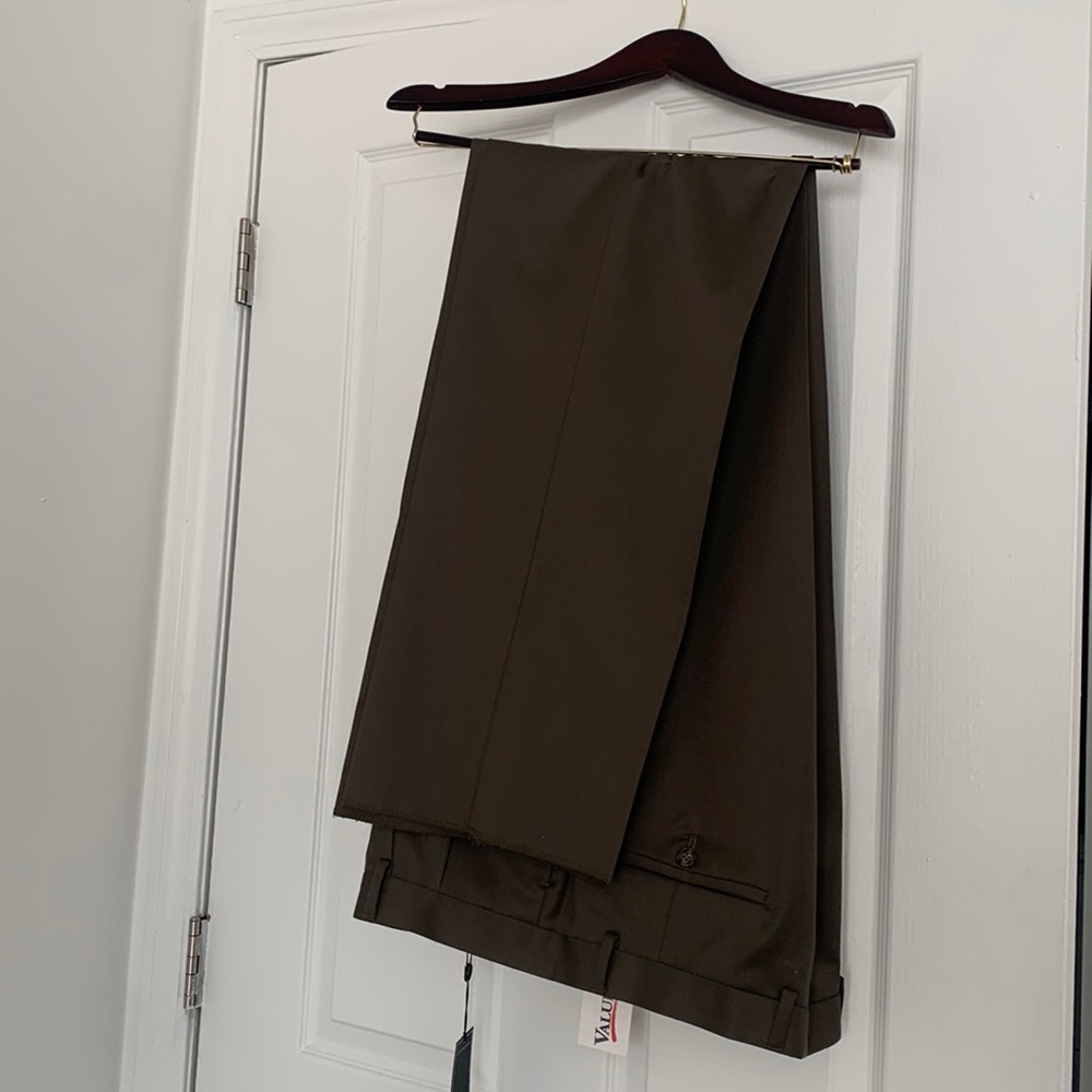 Olive F.R. Tripler & Co Custom Dressed Pants (38 Waist)